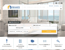 Tablet Screenshot of private-immobilienangebote.de